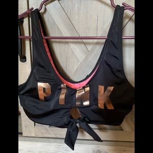 Victorias secret pink bikini top